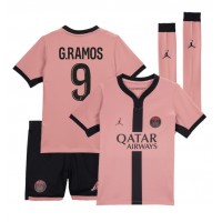 Paris Saint-Germain Goncalo Ramos #9 3rd trikot Kinder 2024-25 Kurzarm (+ Kurze Hosen)